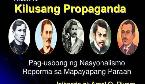 Mga Layunin Ni Jose Rizal Sa Kilusang Propaganda - Mobile Legends