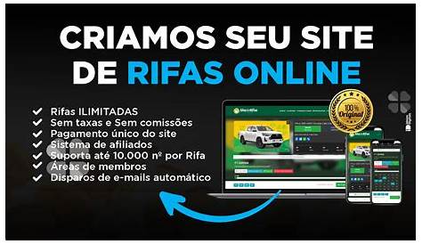 Site de Rifa Online c/ Pagamento e Sorteio Automático