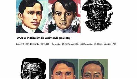 mga bayani ng pilipinas collage - philippin news collections