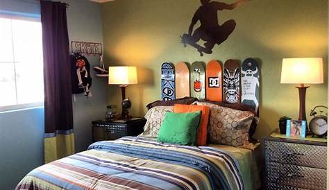 Skateboard Bedroom Decorating Ideas
