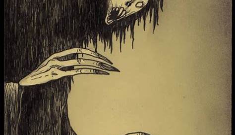 Creepy Monster Drawing at GetDrawings.com | Free for personal use