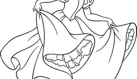 Sketsa Gambar Putri / Gambar Putri Salju Mewarnai - paintedpenguis