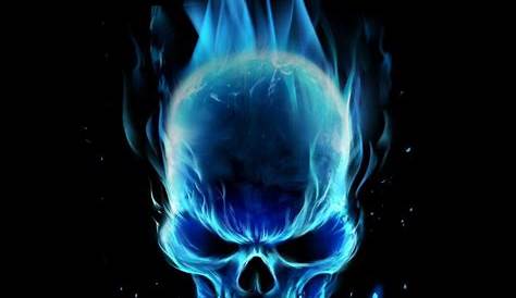 burning+skull+by+chevsy.deviantart.com+on+@deviantART | Skulls etc