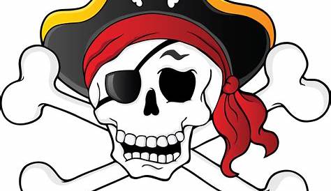 Pirate skull Royalty Free Vector Image - VectorStock