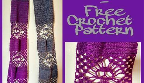 Solid Body Skull Scarf Free Crochet Pattern from Stitch Noir Dark