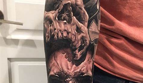 Commission - Skulls sleeve by WillemXSM on DeviantArt