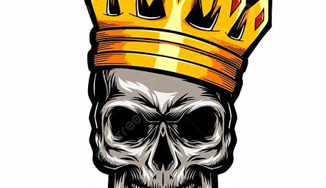 Download Skull With Crown, Skull, Crown. Royalty-Free Vector Graphic