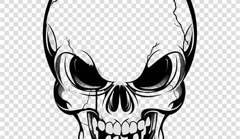Open - Skull Clipart Transparent Background - Png Download - Full Size
