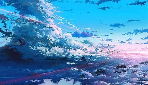[88+] Anime Sky Wallpapers | WallpaperSafari.com