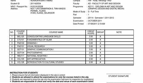 Selamat Menduduki Peperiksaan Akhir (Sesi Akademik Mac - Ogos 2023