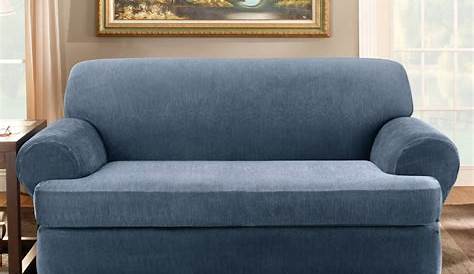 Sure Fit Scroll Classic T-Cushion Loveseat Slipcover & Reviews | Wayfair