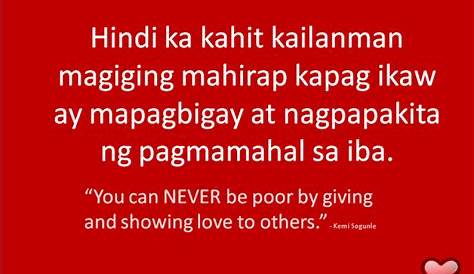 Filipino Love Quote 4 | Tagalog love quotes, Tagalog quotes, Filipino words