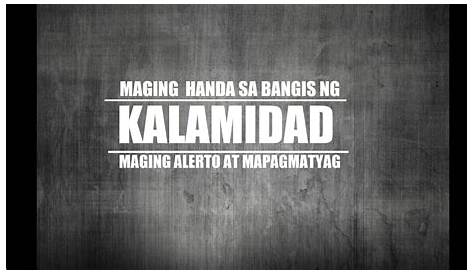 30+ Catchy Tagalog Para Sa Kalamidad Slogans List, Taglines, Phrases