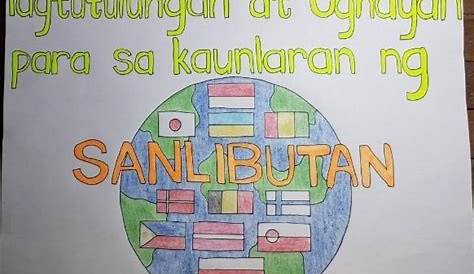 Globalisasyon Poster Slogan Tungkol Sa Mga Isyu Sa Paggawa - Aralin 39
