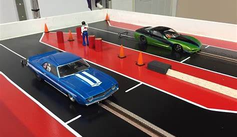NHRA Drag Race Slot Car Set.wmv - YouTube