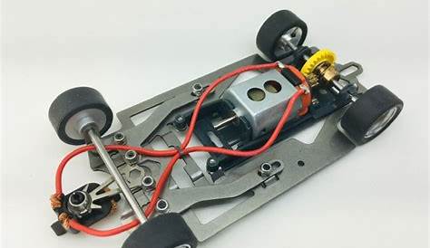 Simple brass chassis for vintage open wheel car | Slot cars, Slot