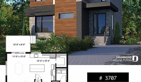 2 Bedroom Split Level House Plan:141KR | 2 bedroom design | Plus Many