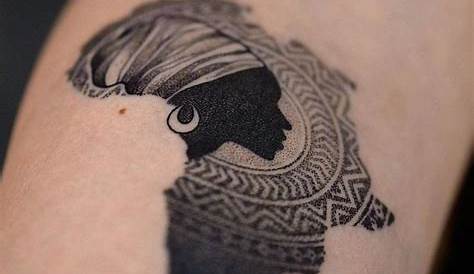 Small African Queen Tattoo Design Designs