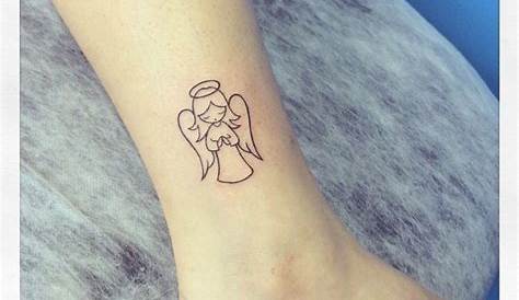 10 Small Angel Tattoos For Women - Flawssy