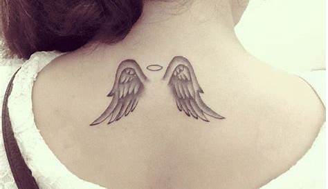 1001 + ideas for a beautiful and meaningful angel wings tattoo