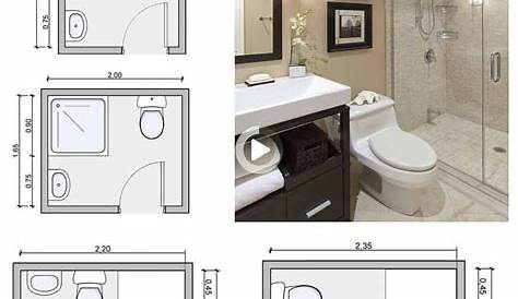 Bathroom Layouts for Small Spaces : Handy Home Design