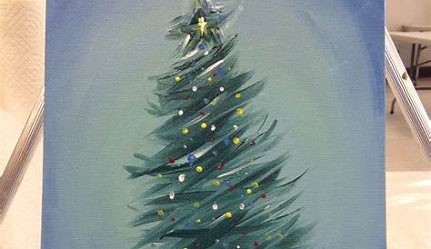 Small Canvas Art Easy Acrylic Paintings Christmas