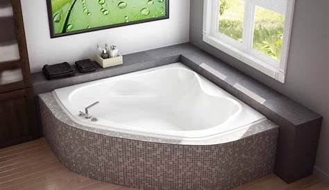 Small Corner Bathtub Dimensions | Pool Design Ideas | Corner bathtub