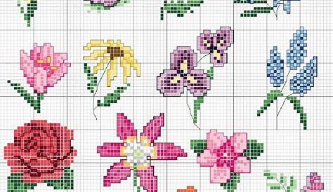 Cross Stitch Flowers Simple Cross Stitch Patterns