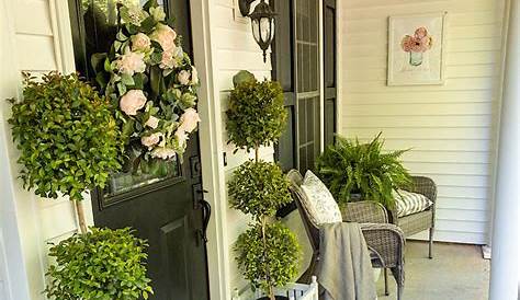 Small Front Porch Decorating Ideas For Spring