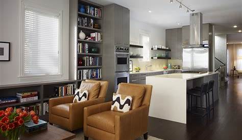 Small House Interior Design Living Room And Kitchen Modern Open Concept Ideas With Practical