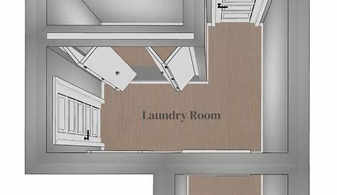 Laundry Room Mockups and Floor Plan - Making it Lovely