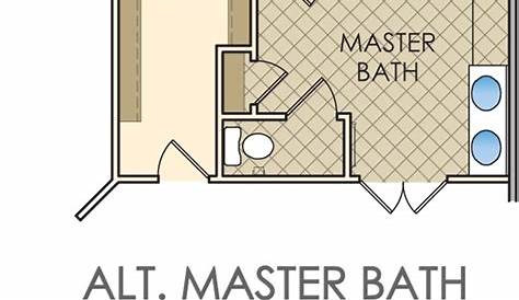 small master bathroom floor plans | Kingsmill — | Bathroom floor plans