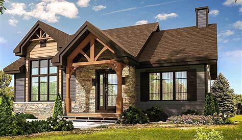 Craftsman Argyle-811 - Robinson Plans | Craftsman house plans, Cottage