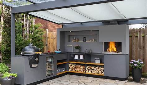 Small Modern Outdoor Kitchen Ideas 50 Enviable For Every Yard