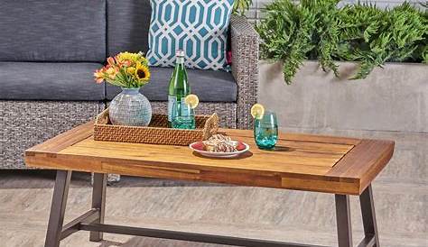 Small Outdoor Coffee Table Ideas