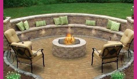 Small Patio Ideas With Fire Pit 55 Awesome Backyard For Comfortable Relax