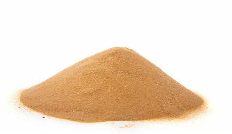 Pile of sand isolated on white | Stock image | Colourbox