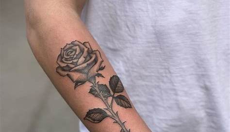 Small Rose Tattoos For Men On Arm , Tattoo,