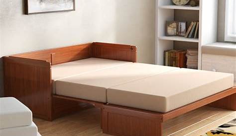 Queen Size Upholstered Platform Bed Frame with Storage Case, Modern
