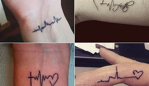 Small Tattoo For Women Heart Beat 35 Satisfying beat Designs, Ideas & Images