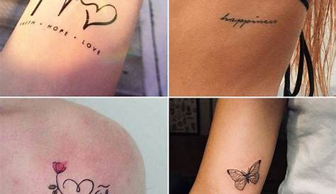 27 Cute and Small Tattoo Ideas for Women - Mom's Got the Stuff