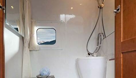 40 Small RV Bathroom Remodel Ideas #smallrvbathroom | Van conversion