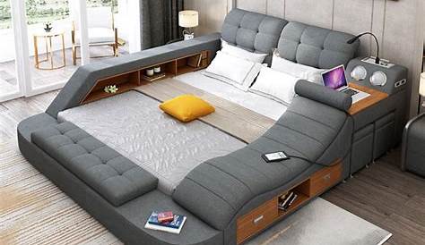 Smart Bed King Size With Tv