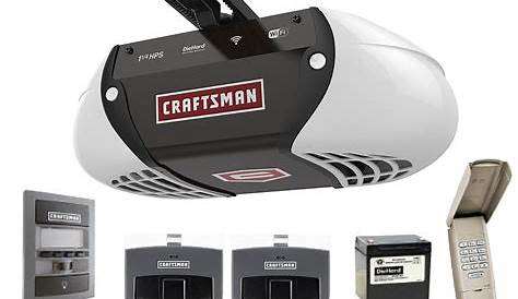 The New Craftsman Wi-Fi Garage Door Opener - GarageSpot