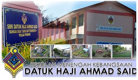 Sekolah Menengah Kebangsaan Datuk Haji Ahmad Said: Sejarah Sekolah