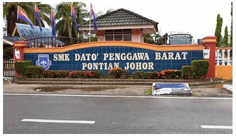 SMK Dato` Penggawa Barat, Secondary School in Pontian