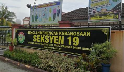 smk seksyen 19 shah alam