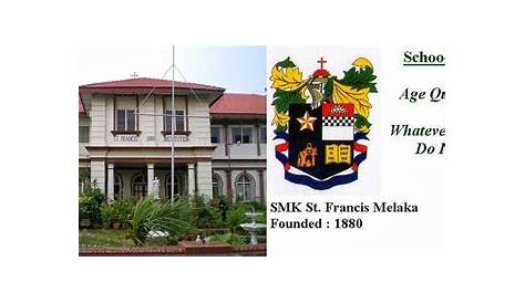 Smk St Francis Melaka - Fail:Lencana Sekolah Kebangsaan St. Francis