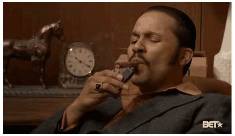 Smoking Cigar GIF - Smoking Cigar Loser - Discover & Share GIFs