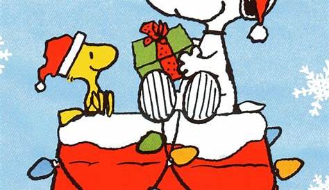 Snoopy Dog Christmas Wallpaper